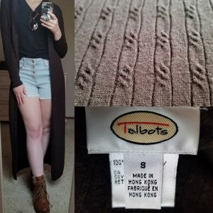 SUPER LONG Knit Cardigan